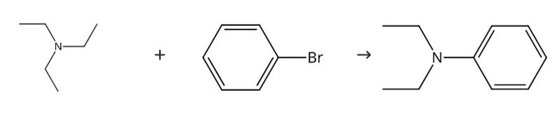 图2 N，N-二乙基苯胺的合成路线