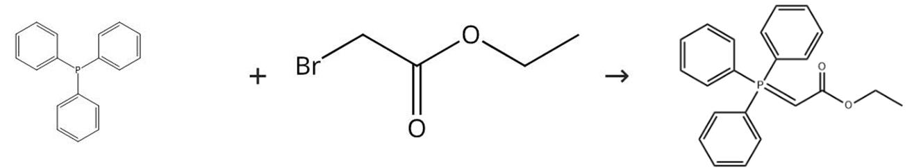 乙氧甲酰基亚甲基三苯基膦的合成与应用