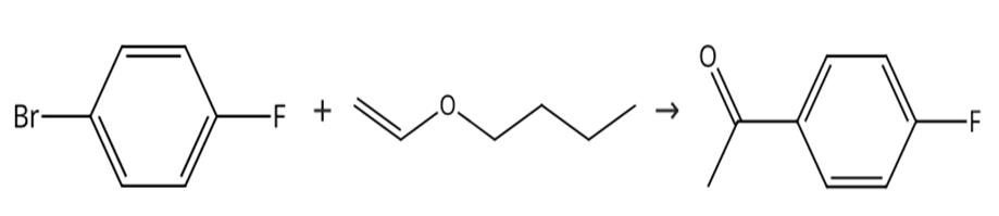 图3 4-氟苯乙酮的合成路线