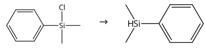 图1二甲基苯烷的合成路线