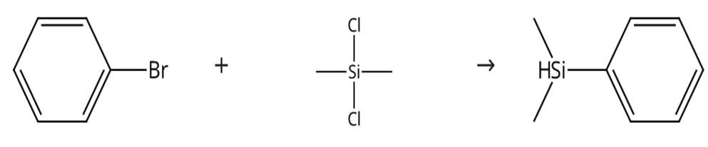 图3二甲基苯烷的合成路线