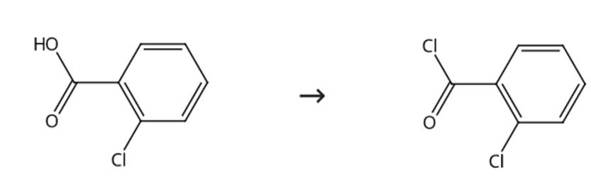 图1邻氯苯甲酰氯的合成路线