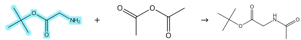 甘氨酸叔丁酯的酰胺化反应