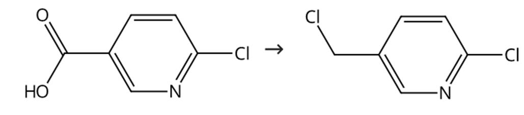 图2 2-氯-5-氯甲基吡啶的合成路线
