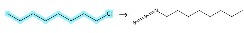 1-氯辛烷的化学反应