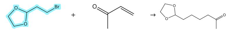 2-(2-溴乙基)-1,3-二恶烷参与的偶联反应
