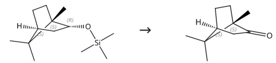 图2左旋樟脑的合成路线