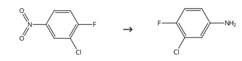 图1 3-氯-4-氟苯胺的合成路线