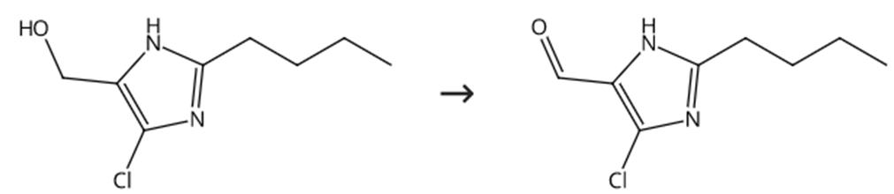 图1咪唑醛的制备路线