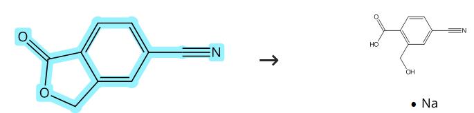 5-氰基苯酞的水解反应