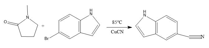 5-氰基吲哚的合成1.jpg