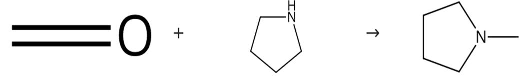 图1 1-甲基吡咯烷的合成路线