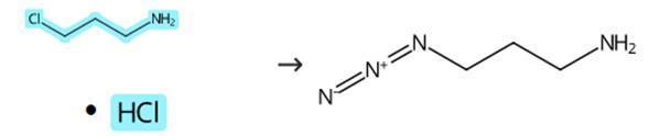 3-氯丙胺盐酸盐的亲核取代反应