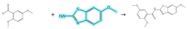 2-氨基-6-甲氧基苯并噻唑的化学转化