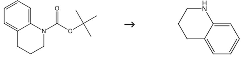 图1 1，2，3，4-四氢喹啉的合成路线