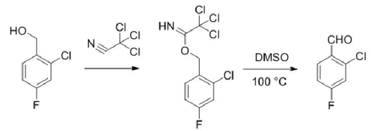 2-氯-4-氟-苯甲醛的合成.png