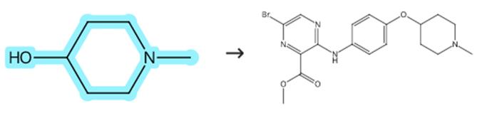 1-甲基-4-哌啶醇的偶联反应