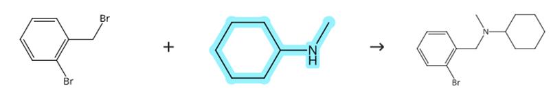 N-甲基环己胺的亲核取代反应