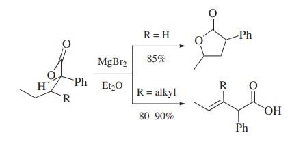 β-内酯重排得到丁内酯或β，γ-不饱和羧酸。.jpg