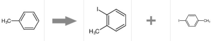 图1 4-碘甲苯合成反应式.png