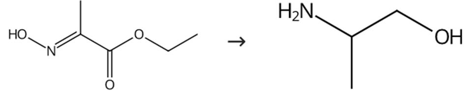 图2 DL-氨基丙醇的合成路线