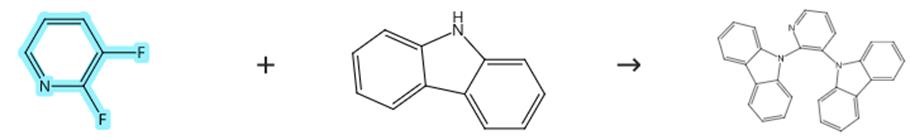 2,3-二氟吡啶的亲核取代反应