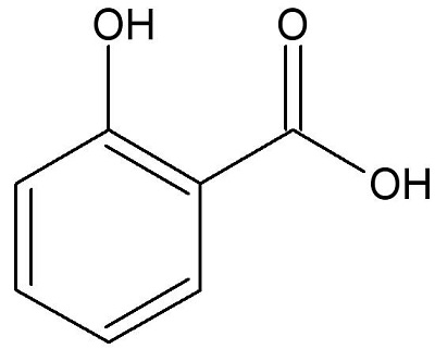 水杨酸的结构式
