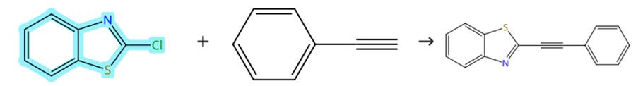 2-氯苯并噻唑参与的偶联反应