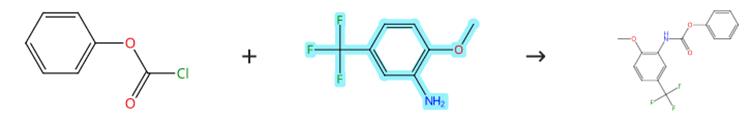 2-甲氧基-5-三氟甲基苯胺的酰化反应