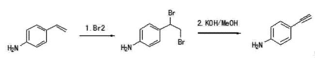 4-乙炔基苯胺合成路线