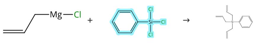苯基三氯硅烷和格式试剂的偶联反应