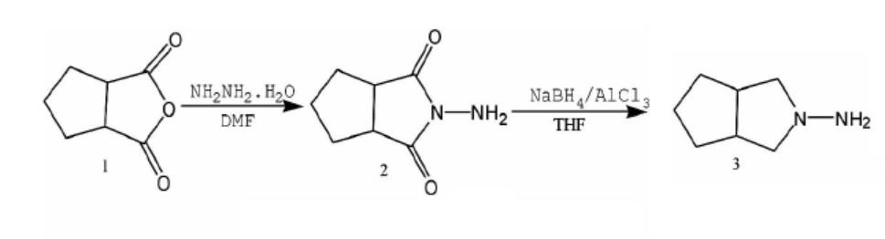 N-氨基-3-氮杂双环[3.3.0]辛烷盐酸盐的制备