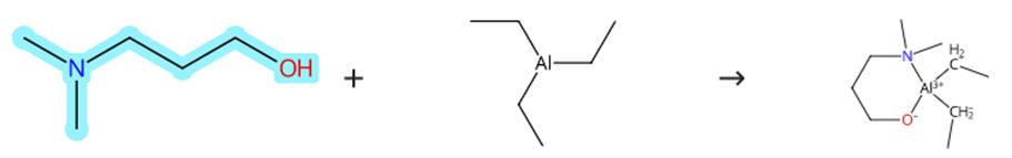 3-二甲氨基-1-丙醇和有机铝试剂的络合反应