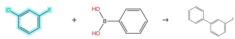 3-氯氟苯和芳基硼酸的偶联反应