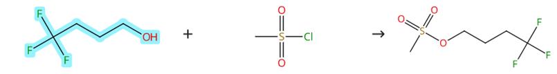 4,4,4-三氟丁醇的酰化反应
