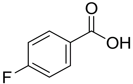 对氟苯甲酸结构