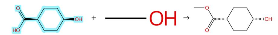 顺-4-羟基环己烷甲酸的酯化反应