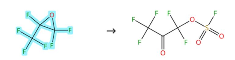 六氟环氧丙烷的开环官能团化反应