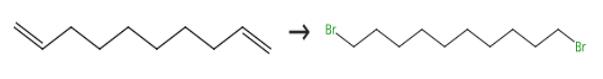 图2 1，10-二溴癸烷的合成路线