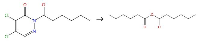 图3 己酸酐的合成路线
