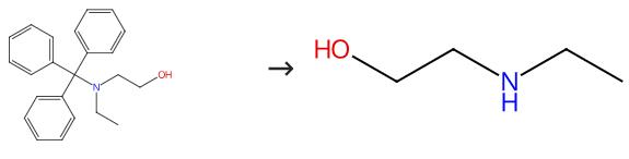 图1 N-乙基乙醇胺的合成路线