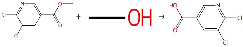 图2 5，6-二氯烟酸的合成路线