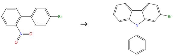 图2 2-溴-9-苯基-9H-咔唑的合成路线