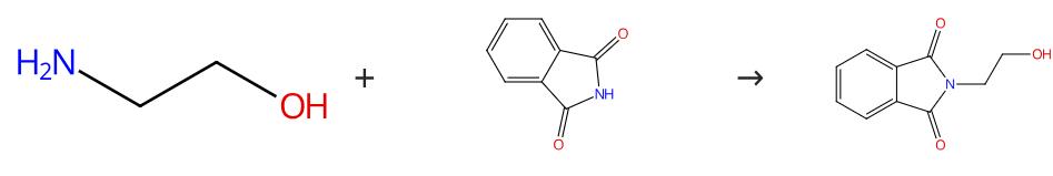 图2 N-羟乙基酞酰亚胺的合成路线
