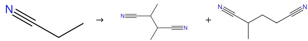 图2 甲基戊二腈的合成路线