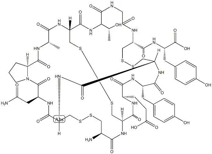 利那洛肽化学结构