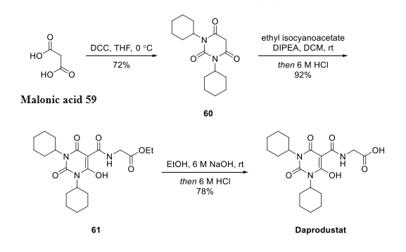 960539-70-2 DaprodustatSynthesis Synthesis of Daprodustat