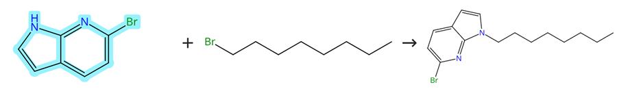 6-溴-1H-吡咯并[2,3-B]吡啶的烷基化反应
