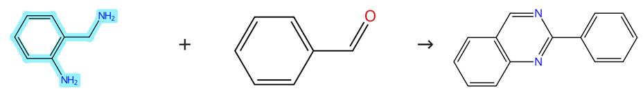 2-氨基苄胺和苯甲醛的缩合反应
