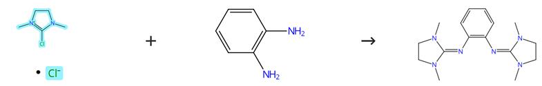 2-氯-1,3-二甲基氯化咪唑啉的缩合反应